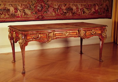 Bureau plat, français, Cressent, 1730 - Unbekannt Unbekannt